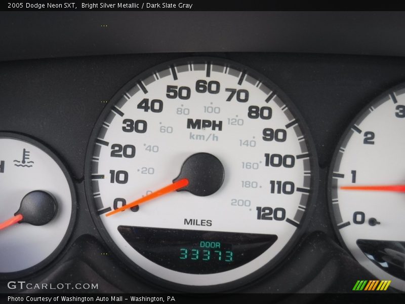 Bright Silver Metallic / Dark Slate Gray 2005 Dodge Neon SXT