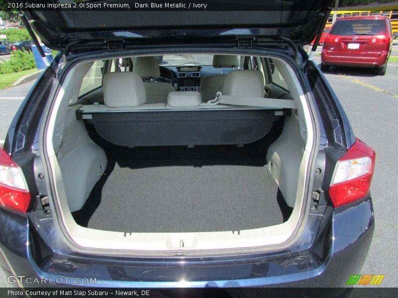 Dark Blue Metallic / Ivory 2016 Subaru Impreza 2.0i Sport Premium