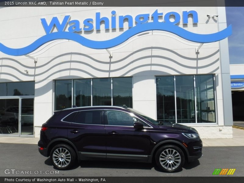 Tahitian Pearl Metallic / Ebony 2015 Lincoln MKC AWD