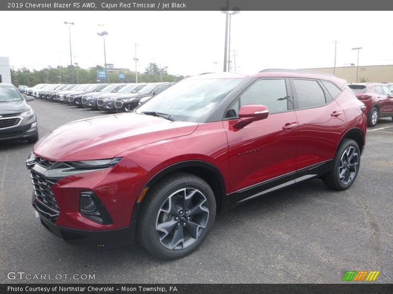 Cajun Red Tintcoat / Jet Black 2019 Chevrolet Blazer RS AWD