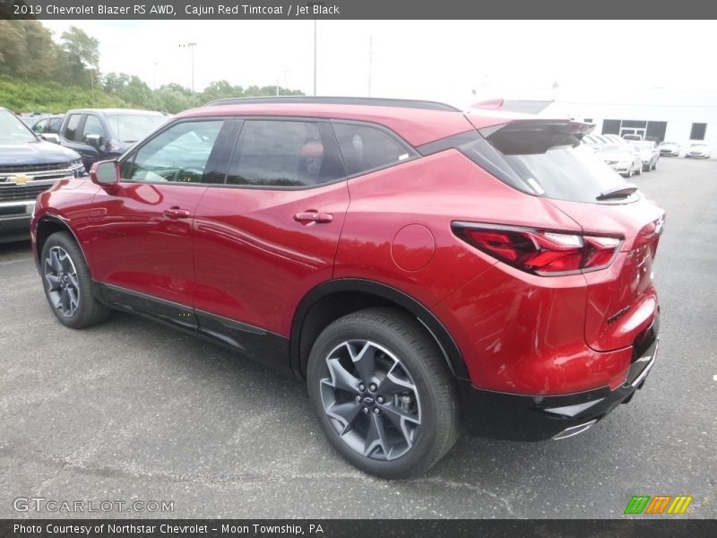 Cajun Red Tintcoat / Jet Black 2019 Chevrolet Blazer RS AWD