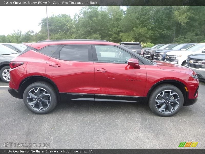 Cajun Red Tintcoat / Jet Black 2019 Chevrolet Blazer RS AWD