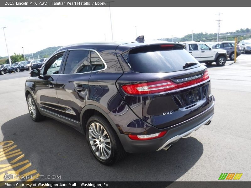 Tahitian Pearl Metallic / Ebony 2015 Lincoln MKC AWD