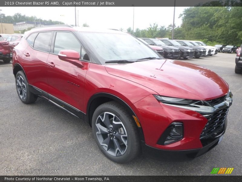Cajun Red Tintcoat / Jet Black 2019 Chevrolet Blazer RS AWD