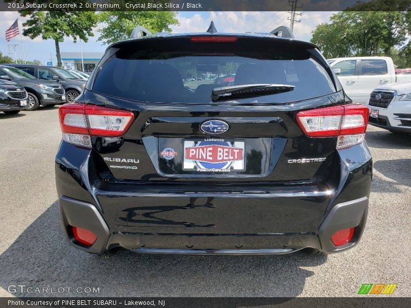 Crystal Black Silica / Black 2019 Subaru Crosstrek 2.0i Premium
