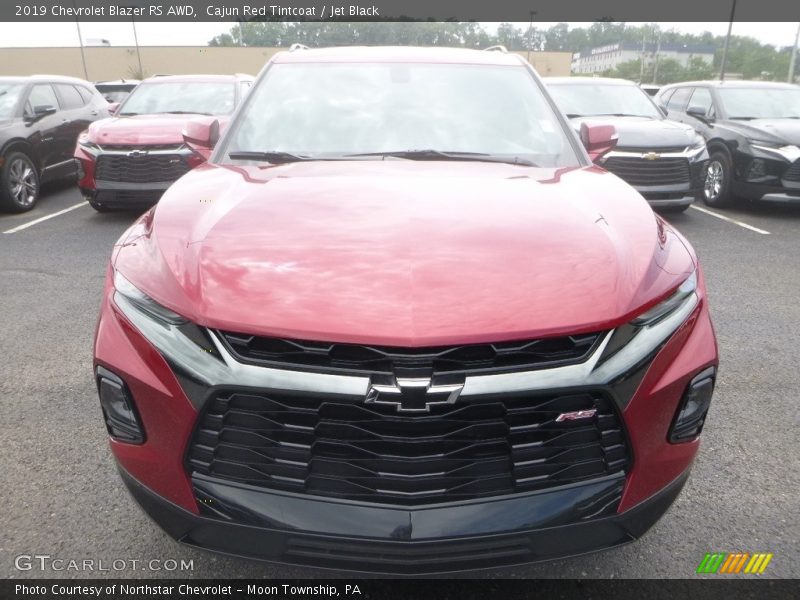 Cajun Red Tintcoat / Jet Black 2019 Chevrolet Blazer RS AWD