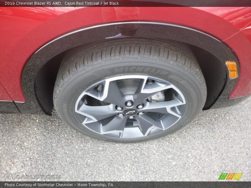 Cajun Red Tintcoat / Jet Black 2019 Chevrolet Blazer RS AWD