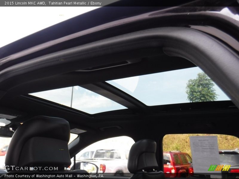 Tahitian Pearl Metallic / Ebony 2015 Lincoln MKC AWD
