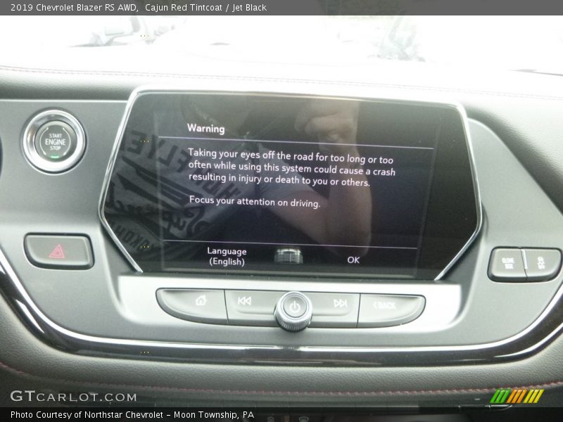 Cajun Red Tintcoat / Jet Black 2019 Chevrolet Blazer RS AWD