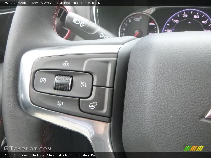 Cajun Red Tintcoat / Jet Black 2019 Chevrolet Blazer RS AWD