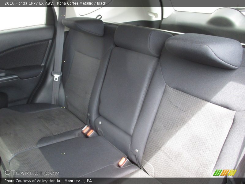 Kona Coffee Metallic / Black 2016 Honda CR-V EX AWD