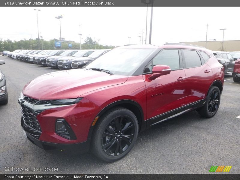 Cajun Red Tintcoat / Jet Black 2019 Chevrolet Blazer RS AWD