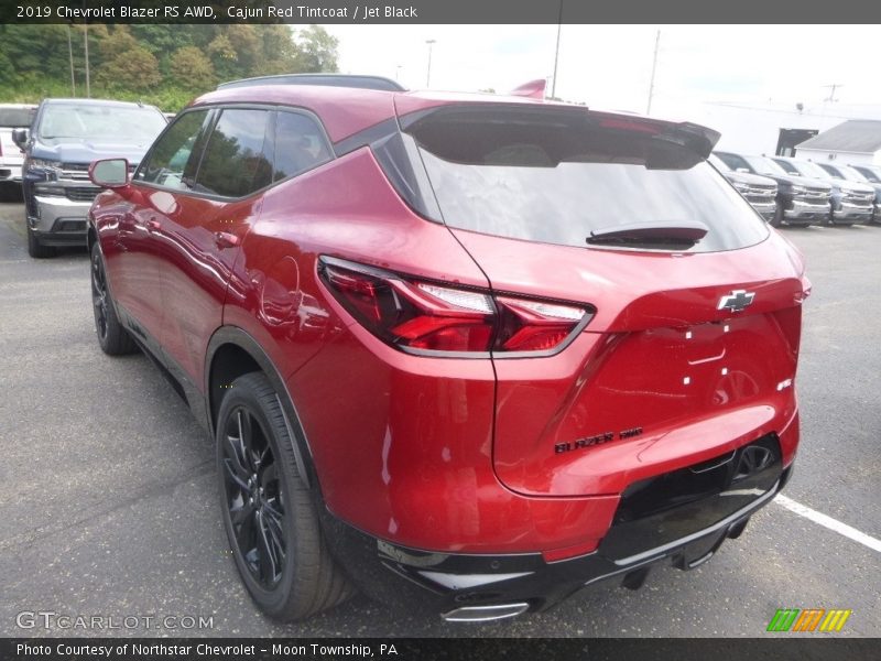 Cajun Red Tintcoat / Jet Black 2019 Chevrolet Blazer RS AWD