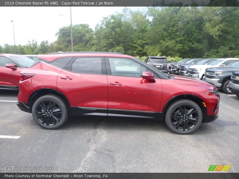Cajun Red Tintcoat / Jet Black 2019 Chevrolet Blazer RS AWD