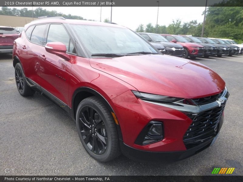 Cajun Red Tintcoat / Jet Black 2019 Chevrolet Blazer RS AWD