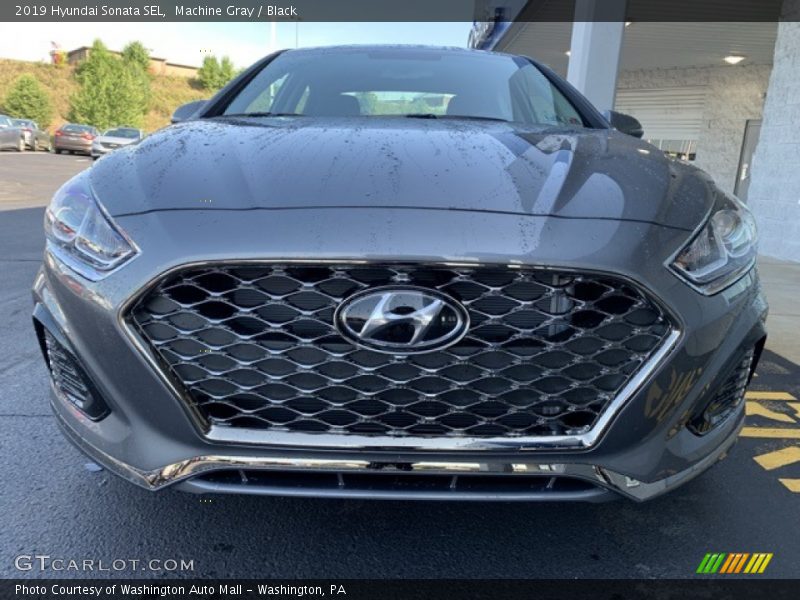 Machine Gray / Black 2019 Hyundai Sonata SEL