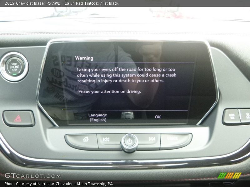 Cajun Red Tintcoat / Jet Black 2019 Chevrolet Blazer RS AWD