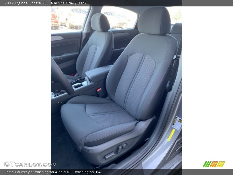 Machine Gray / Black 2019 Hyundai Sonata SEL