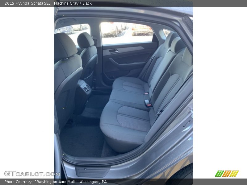 Machine Gray / Black 2019 Hyundai Sonata SEL