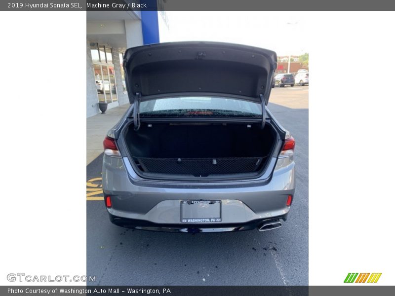 Machine Gray / Black 2019 Hyundai Sonata SEL