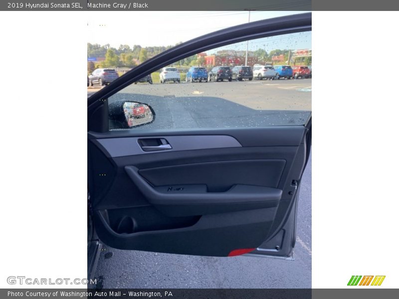 Machine Gray / Black 2019 Hyundai Sonata SEL