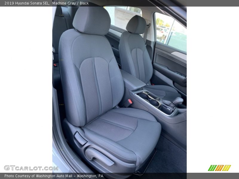 Machine Gray / Black 2019 Hyundai Sonata SEL