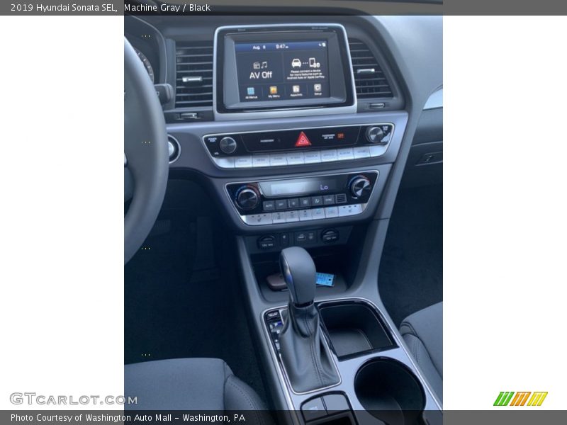 Machine Gray / Black 2019 Hyundai Sonata SEL