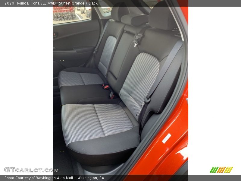 Sunset Orange / Black 2020 Hyundai Kona SEL AWD