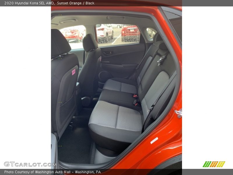 Sunset Orange / Black 2020 Hyundai Kona SEL AWD