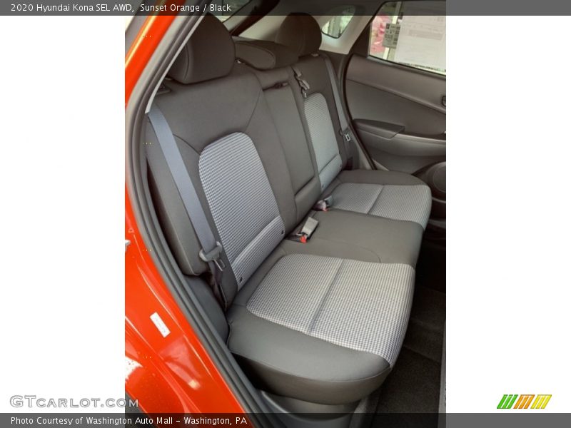 Sunset Orange / Black 2020 Hyundai Kona SEL AWD