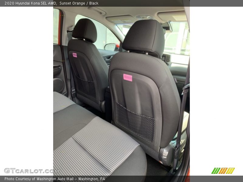 Sunset Orange / Black 2020 Hyundai Kona SEL AWD