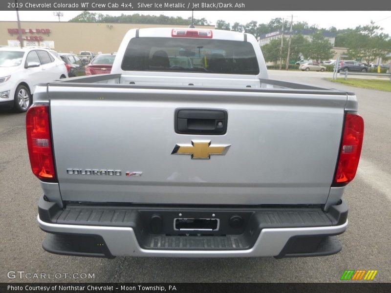 Silver Ice Metallic / Jet Black/Dark Ash 2019 Chevrolet Colorado WT Crew Cab 4x4