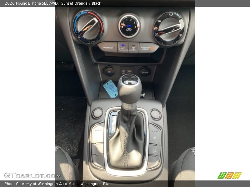 Sunset Orange / Black 2020 Hyundai Kona SEL AWD