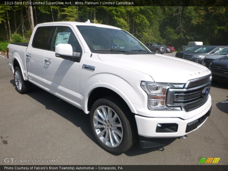 Front 3/4 View of 2019 F150 Limited SuperCrew 4x4