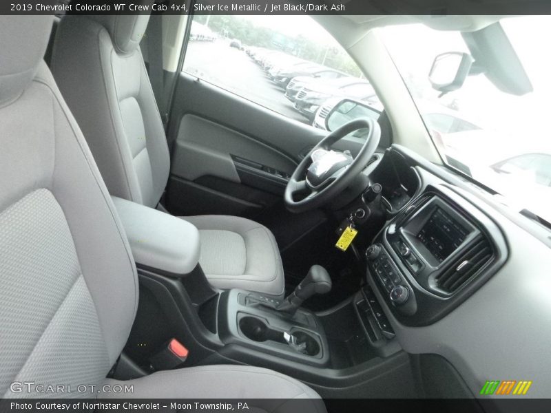 Silver Ice Metallic / Jet Black/Dark Ash 2019 Chevrolet Colorado WT Crew Cab 4x4