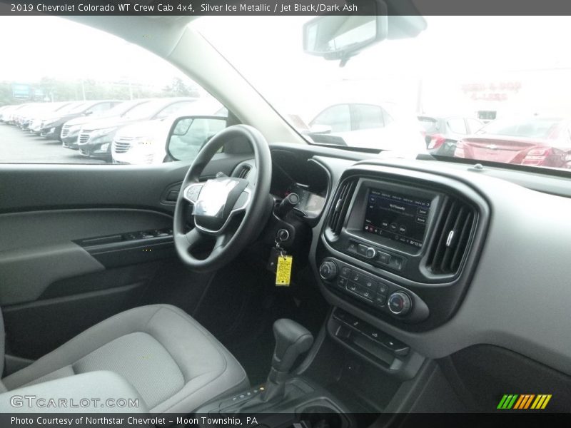 Silver Ice Metallic / Jet Black/Dark Ash 2019 Chevrolet Colorado WT Crew Cab 4x4