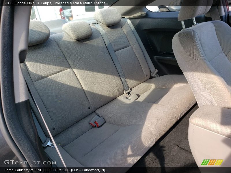 Polished Metal Metallic / Stone 2012 Honda Civic LX Coupe