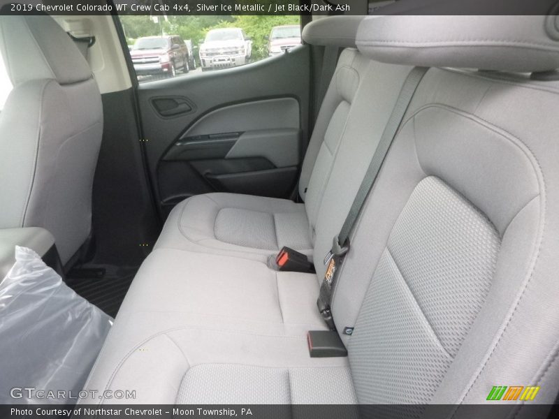Silver Ice Metallic / Jet Black/Dark Ash 2019 Chevrolet Colorado WT Crew Cab 4x4