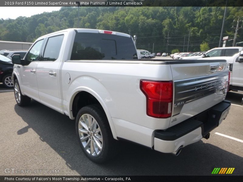 White Platinum / Limited Camelback 2019 Ford F150 Limited SuperCrew 4x4