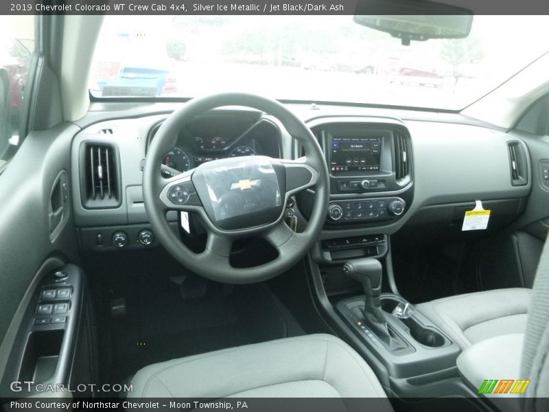 Silver Ice Metallic / Jet Black/Dark Ash 2019 Chevrolet Colorado WT Crew Cab 4x4