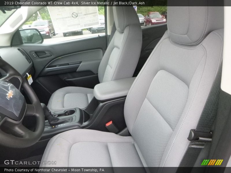 Silver Ice Metallic / Jet Black/Dark Ash 2019 Chevrolet Colorado WT Crew Cab 4x4