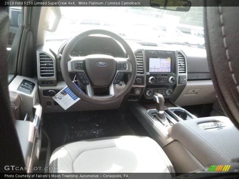 Front Seat of 2019 F150 Limited SuperCrew 4x4