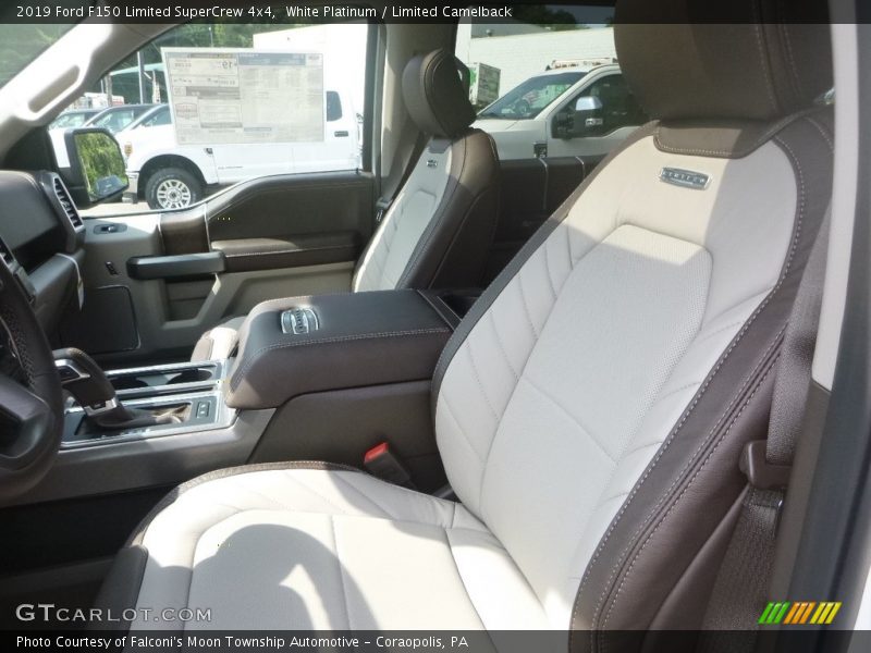 Front Seat of 2019 F150 Limited SuperCrew 4x4