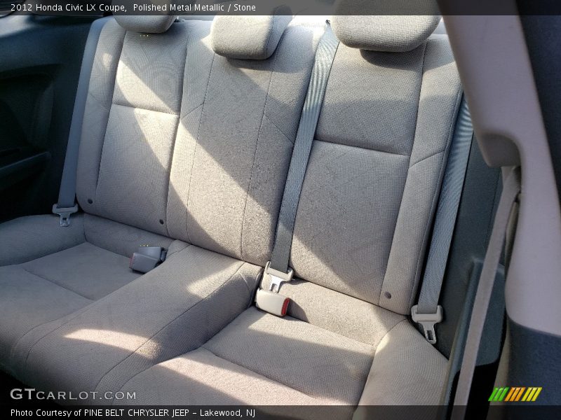 Polished Metal Metallic / Stone 2012 Honda Civic LX Coupe