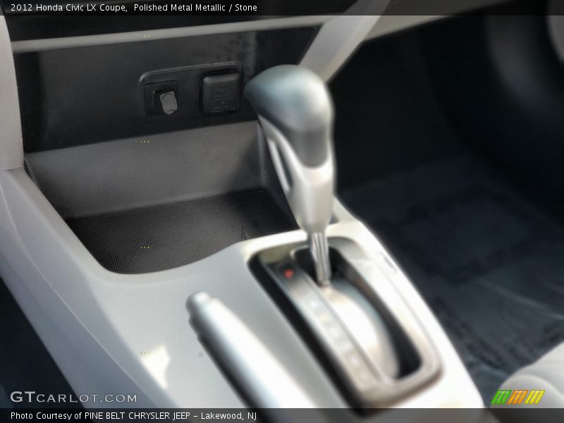 Polished Metal Metallic / Stone 2012 Honda Civic LX Coupe