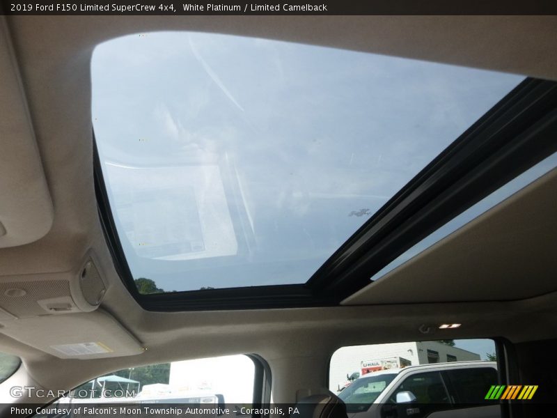 Sunroof of 2019 F150 Limited SuperCrew 4x4
