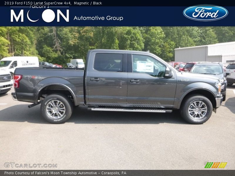 Magnetic / Black 2019 Ford F150 Lariat SuperCrew 4x4