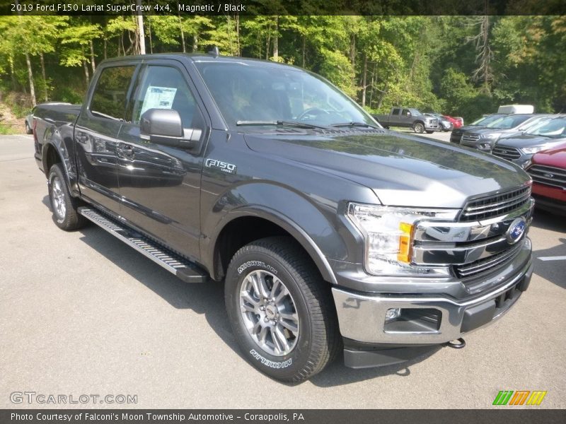 Magnetic / Black 2019 Ford F150 Lariat SuperCrew 4x4
