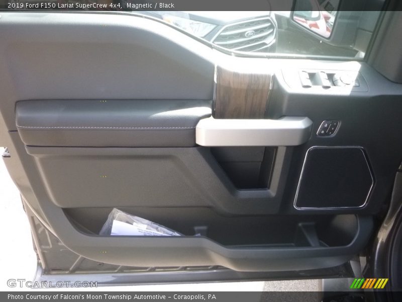 Magnetic / Black 2019 Ford F150 Lariat SuperCrew 4x4