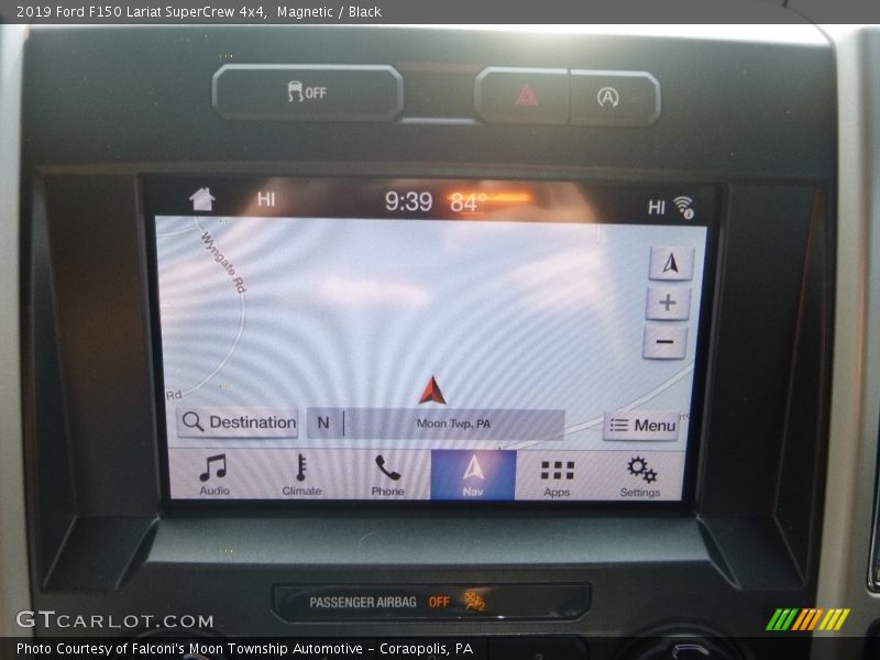 Magnetic / Black 2019 Ford F150 Lariat SuperCrew 4x4